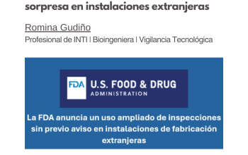La FDA intensifica las inspecciones sorpresa en instalaciones extranjeras