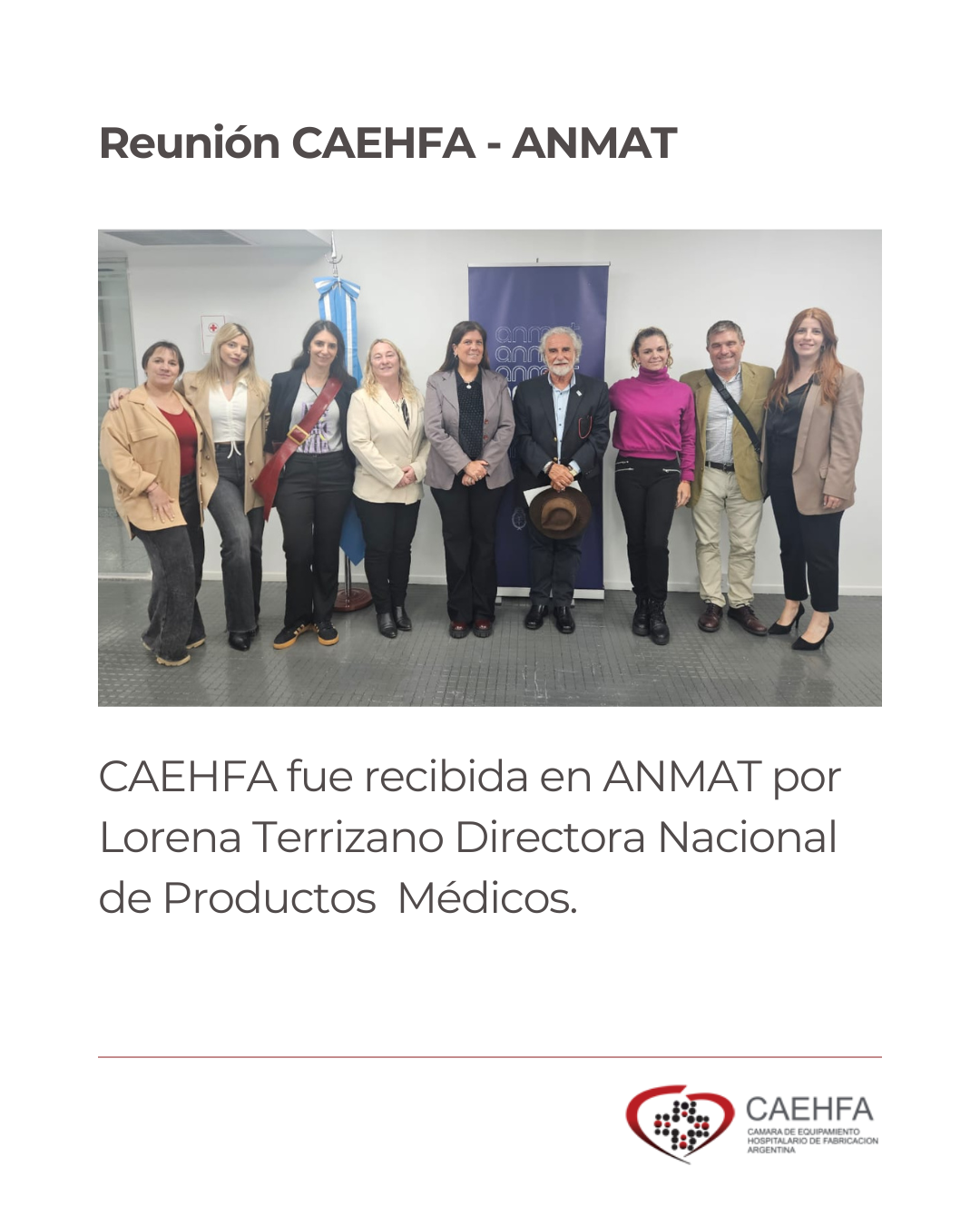 Reunión CAEHFA – ANMAT