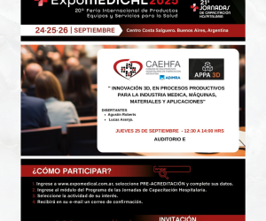 ExpoMedical 2025 -Innovación 3D en procesos productivos