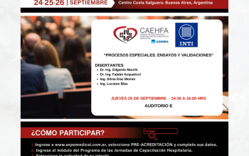 Agenda #Expomedical2025.  CAEHFA – INTI