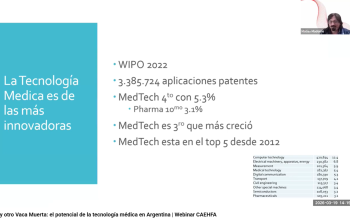 Webinar sobre tecnología médica en Argentina: análisis del potencial productivo y exportador