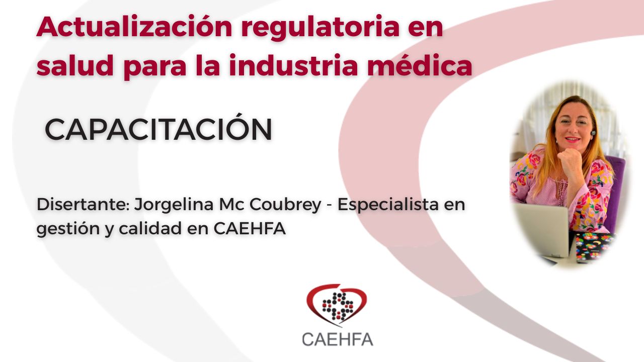 Capacitación sobre actualización regulatoria en salud para la industria médica