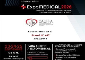 CAEHFA participará de ExpoMEDICAL 2026